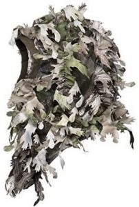 Airsoft sniper ghillie face mask