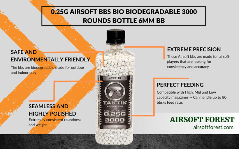 Airsoft bbs biodegradable