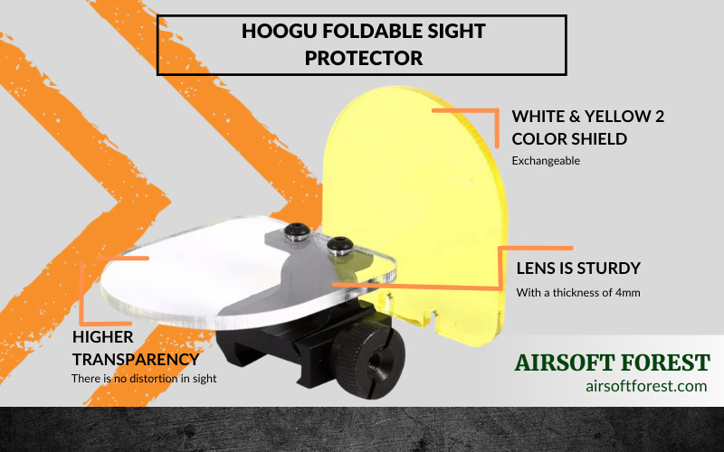 HooGou Foldable Sight Protector