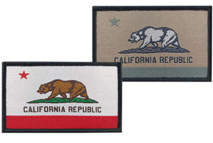 California Republic flag patch